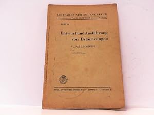 Seller image for Entwurf und Ausfhrung von Drnierungen. (Reihe: Leitfden zur Bodenkultur, Heft 19). for sale by Antiquariat Ehbrecht - Preis inkl. MwSt.