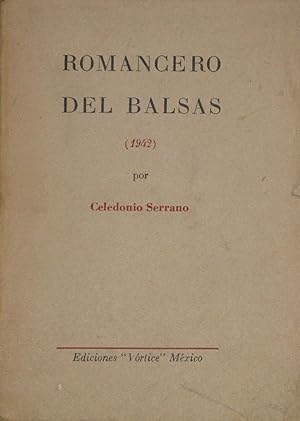 Imagen del vendedor de Romancero Del Balsas ( 1942 ) a la venta por Librera Urbe