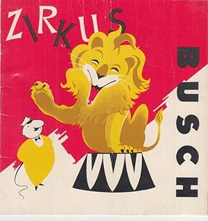 Programmheft des Zirkus Busch: Allez hopp ! - Mitwirkende: Hanno Coldam, Rudi Bremlow, 3 Ricoras,...