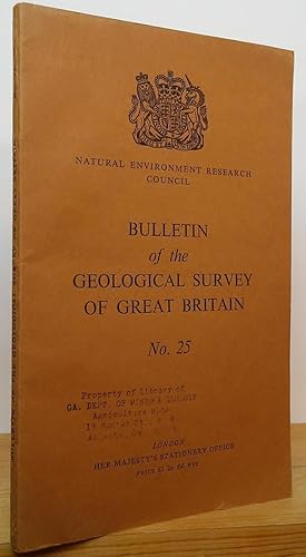 Seller image for Bulletin of the Geological Survey of Great Britain: No. 25 for sale by Stephen Peterson, Bookseller