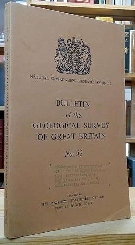 Seller image for Bulletin of the Geological Survey of Great Britain: No. 32 for sale by Stephen Peterson, Bookseller