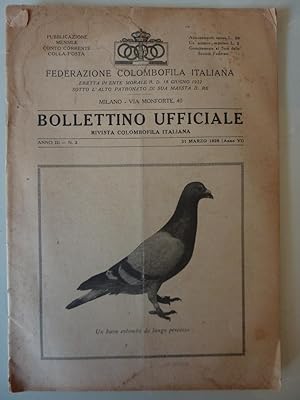 "Pubblicazione Mensile - FEDERAZIONE COLOMBOFILA ITALIANA, Eretta in Ente Morale R.D. 18 Giugno 1...