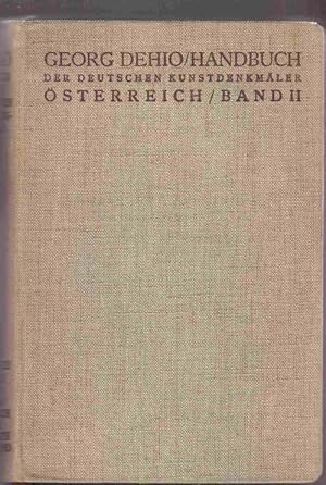 Der Deutschen Kunstdenkmaler. Vol. II. Wien, Niederosterreich, Oberosterreich Und Burgenland