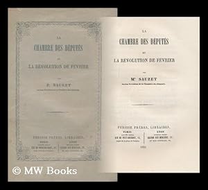 Image du vendeur pour La Chambre Des Deputes Et La Revolution De Fevrier mis en vente par MW Books Ltd.