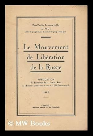 Immagine del venditore per Le Mouvement De Liberation De La Russie venduto da MW Books Ltd.