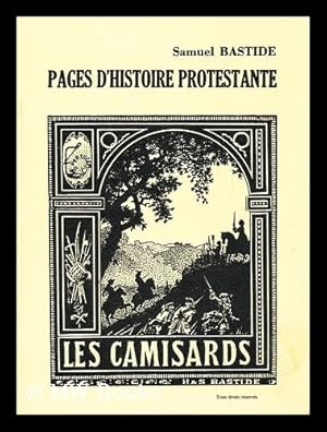 Seller image for Pages D'histoire Protestante for sale by MW Books Ltd.