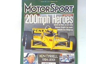 Image du vendeur pour 200mph heroes - Ken Tyrrell 1924-2001. - 10. Heft 2001 - Motor Sport. mis en vente par books4less (Versandantiquariat Petra Gros GmbH & Co. KG)