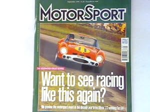 Seller image for Want to see racing like this again. - 9. Heft 1998 - Motor Sport. for sale by books4less (Versandantiquariat Petra Gros GmbH & Co. KG)