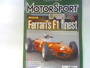Image du vendeur pour Ferrari s F1 finest. - 11. Heft 2002 - Motor Sport. mis en vente par books4less (Versandantiquariat Petra Gros GmbH & Co. KG)