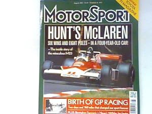 Image du vendeur pour Hunt s McLaren - six wins and eight poles - in a four-year-old car. - 8. Heft 2002 - Motor Sport. mis en vente par books4less (Versandantiquariat Petra Gros GmbH & Co. KG)