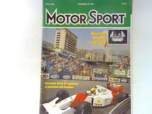 Image du vendeur pour McLarens on road and track. - 7. Heft 1992 - Motor Sport. mis en vente par books4less (Versandantiquariat Petra Gros GmbH & Co. KG)