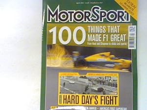 Image du vendeur pour 100 things that made F1 great - From Hunt and Champan to slicks and sparks. - 4. Heft 2003 - Motor Sport. mis en vente par books4less (Versandantiquariat Petra Gros GmbH & Co. KG)
