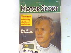 Seller image for Vatanen: rebuilding, shattered, confidence. - 6. Heft 1992 - Motor Sport. for sale by books4less (Versandantiquariat Petra Gros GmbH & Co. KG)