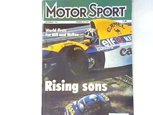 Seller image for Rising sons - World firsts for Hill and McRae - 9. Heft 1993 - Motor Sport. for sale by books4less (Versandantiquariat Petra Gros GmbH & Co. KG)