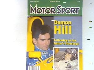 Seller image for Damon Hill - Following in his father s footsteps - 2. Heft 1993 - Motor Sport. for sale by books4less (Versandantiquariat Petra Gros GmbH & Co. KG)
