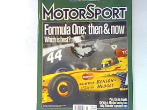 Seller image for Formula One: then & now which is best. - 11. Heft 1997 - Motor Sport. for sale by books4less (Versandantiquariat Petra Gros GmbH & Co. KG)