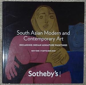 Seller image for South Asian Modern and Contemporary Art Including Indian Miniature Paintings September 17, 2009 for sale by Jeff Irwin Books