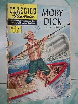 Moby Dick: Classics Illustrated #5: (HRN126)