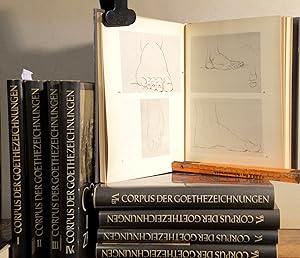 Corpus der Goethezeichnungen (= Goethes Sammlungen zur Kunst Literatur und Naturwissenschaft - He...