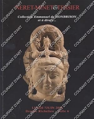 COLLECTION EMMANUEL DE MONBRISON ET A DIVERS. ARTS D'ASIE. ART DU GANDHARA. INDE. JAPON. ESTAMPE ...