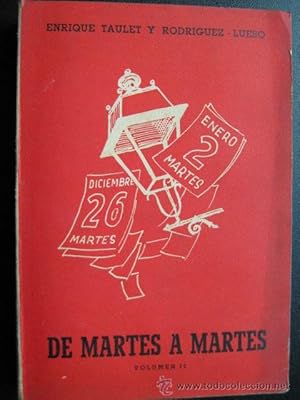 Seller image for DE MARTES A MARTES (vol II) for sale by Librera Maestro Gozalbo