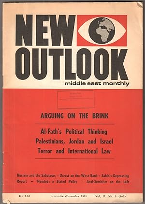 Seller image for New Outlook. Middle East Monthly. Vol. 11, No. 9 (102). for sale by Antiquariat Neue Kritik