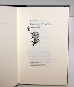 Evening Primrose; Selected Poems.