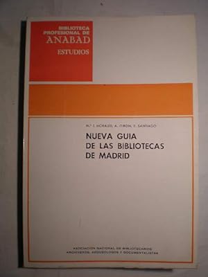 Image du vendeur pour Nueva Gua de las Bibliotecas de Madrid mis en vente par Librera Antonio Azorn