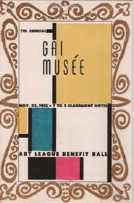 Gai Musée. Art League Benefit Ball.