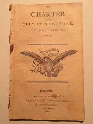 Bild des Verkufers fr The Charter of the City of New-York zum Verkauf von Mare Booksellers ABAA, IOBA