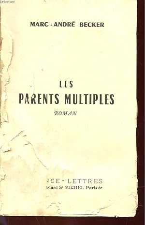 Bild des Verkufers fr LES PARENTS MULTIPLES - ROMAN zum Verkauf von Le-Livre