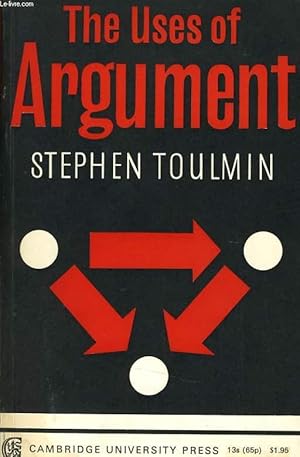 Imagen del vendedor de THE USES OF ARGUMENT a la venta por Le-Livre