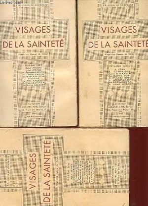 Seller image for VISAGES DE LA SAINTETE - PREMIERE, DEUXIEME, TROISIEME SERIE for sale by Le-Livre