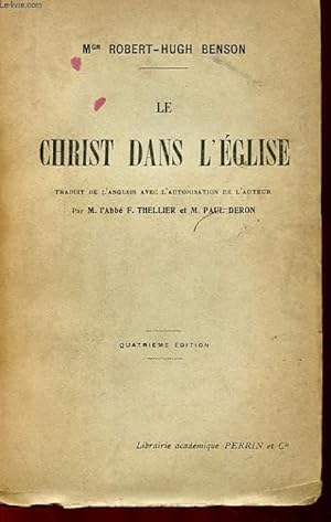 Seller image for LE CHRIST DANS L'EGLISE for sale by Le-Livre