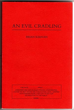 Seller image for An Evil Cradling [COLLECTIBLE UNREVISED AND UNPUBLISHED PROOF COPY] for sale by Cameron-Wolfe Booksellers