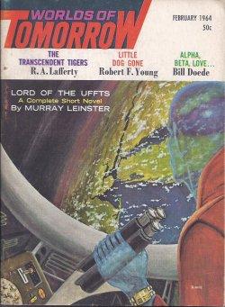 Seller image for WORLDS OF TOMORROW: February, Feb. 1964 for sale by Books from the Crypt