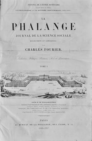 Image du vendeur pour La Phalange. Journal de la Science sociale dcouverte et constitue par Charles Fourier. mis en vente par Bonnefoi Livres Anciens