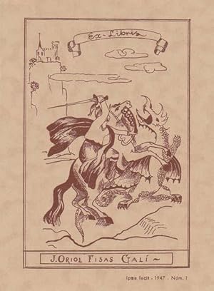 EX-LIBRIS DE J. ORIOL FISAS GALÍ