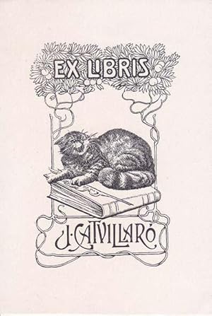 EX-LIBRIS DE J. CATVILLARÓ