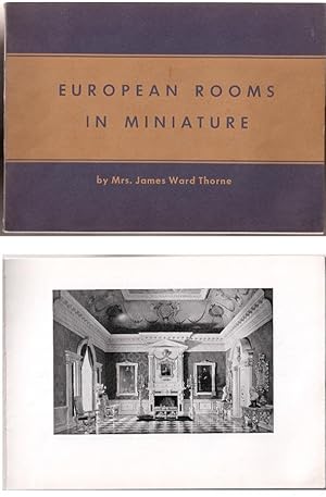 Imagen del vendedor de European Rooms in Minature a la venta por DR Fine Arts