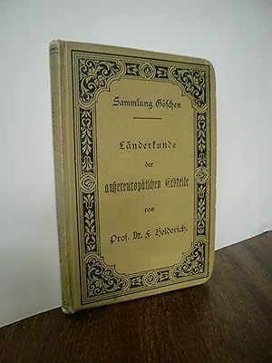 Bild des Verk�ufers f�r L�nderkunde der au�ereurop�ischen Erdteile (Sammlung G�schen) zum Verkauf von Antiquarische B�cher Schmidbauer