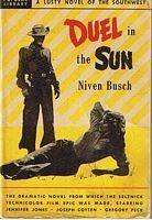 DUEL IN THE SUN - (film tie-in cover)