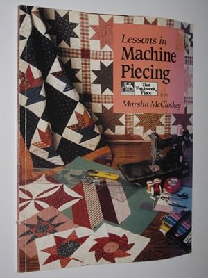 Image du vendeur pour Lessons in Machine Piecing mis en vente par Manyhills Books