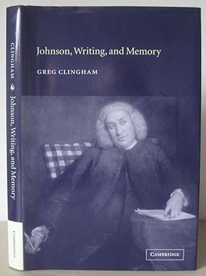 Imagen del vendedor de Johnson, Writing, and Memory. a la venta por David Strauss