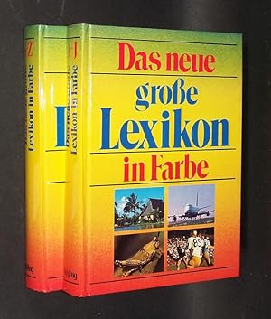Das neue große Lexikon in Farbe. - 2 Bände (komplett). Band 1: A - J; Band 2: K - L.