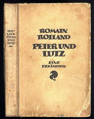 Imagen del vendedor de Peter und Lutz. Eine Erzhlung mit sechzehn Holzschnitten von Frans Masereel a la venta por POLIART Beata Kalke