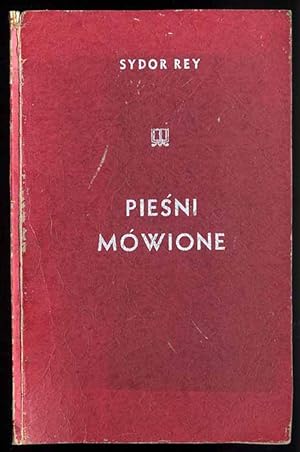 Seller image for Piesni mowione for sale by POLIART Beata Kalke