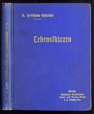 Imagen del vendedor de Lebensskizzen. Erzhlungen und Dichtungen a la venta por POLIART Beata Kalke