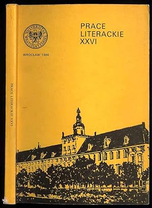 Seller image for Prace Literackie. Nr 26 (1986) for sale by POLIART Beata Kalke