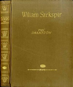 Image du vendeur pour Piec dramatow. Sen nocy letniej; Romeo i Julia; Wesole kumoszki z Windsoru; Hamlet; Makbet/Midsummer night's dream; Romeo and Juliet; Merry wives of Windsor; Hamlet; Macbeth mis en vente par POLIART Beata Kalke